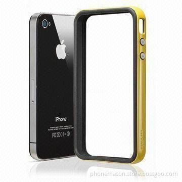 Bumper Case for iPhone 4, with Bright Design, Made oF TPU